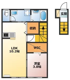 ガレリアの間取り