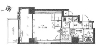 東京都新宿区原町3【マンション】の間取り