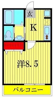 ルミエール【1階】の間取り