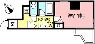 AXIS相模大野【8階】の間取り