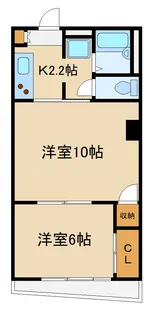 グレースピュア【1階】の間取り