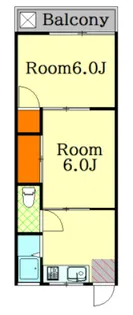 広島県広島市中区光南3【マンション】の間取り