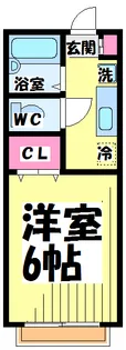 アーバインエイト【2階】の間取り