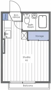 ハウスあすなろ【1階】の間取り