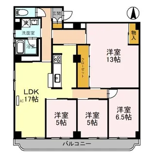 ASPEC成和【1階】の間取り
