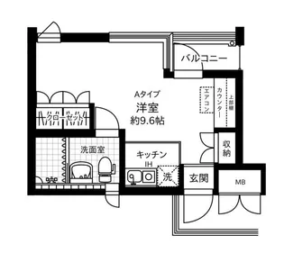 グレイスフィールズ久地【2階】の間取り