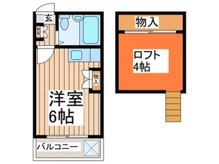 メゾンT【2階】の間取り