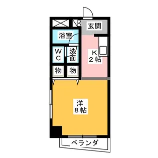 レジオンドヌール【4階】の間取り