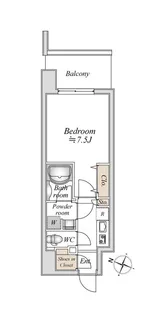 板橋本町ステーションレジデンス【4階】の間取り