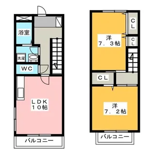 スティルライフ【2階】の間取り