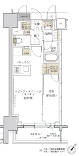 ザパークワンズ日本橋人形町【2階】の間取り