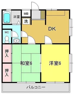 メゾン並木【2階】の間取り