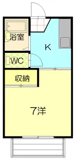 アルス吉田I【1階】の間取り