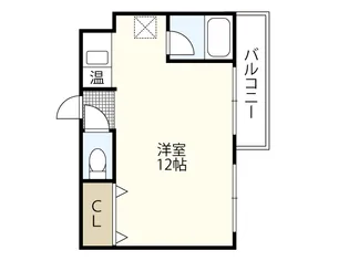 リバーコートA【4階】の間取り