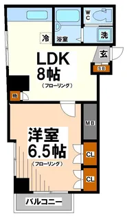 吉村屋ビル【2階】の間取り