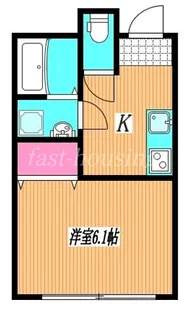 アーティックK【1階】の間取り