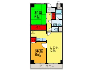 メゾン・パルフェートの間取り