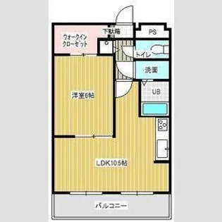 クアトロ【1階】の間取り