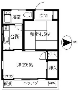 スリービーマンション【3階】の間取り