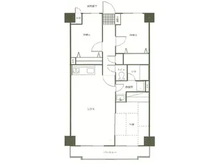 グレース伏見A・B【5階】の間取り
