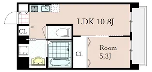 シャーメゾンサクセス新大阪【5階】の間取り