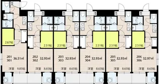 SKビル拾伍番館【2階】の間取り