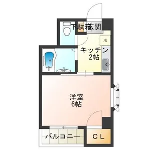 エクセル花園【5階】の間取り