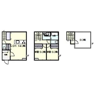 グランテラスII(美茂呂町)の間取り