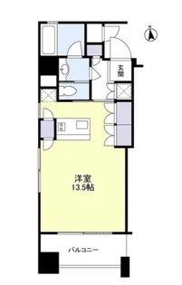 fino JIYUGAOKA【6階】の間取り