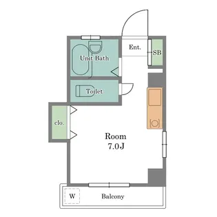 水牧ビル【1階】の間取り