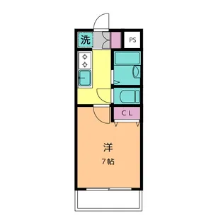 ヴァンベール桜山【2階】の間取り