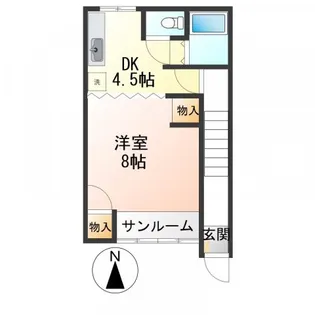 ピュアイン21【2階】の間取り