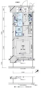 メインステージ亀戸【5階】の間取り