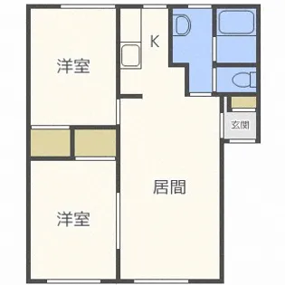 コモド45【1階】の間取り