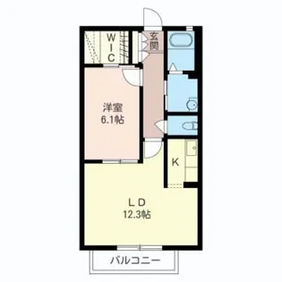 アドラブール【2階】の間取り