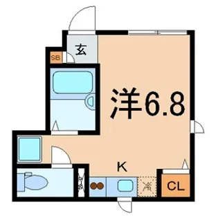 キャステール【1階】の間取り