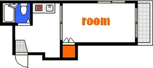 キュービック30【3階】の間取り