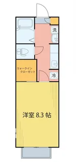 コンフォート詩音【1階】の間取り