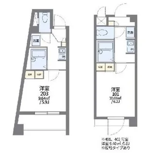 レオパレスIKEBUKURO【1階】の間取り