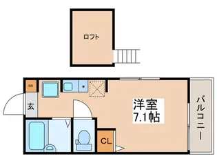 PROBANK堀切【2階】の間取り