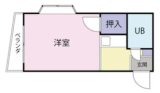 プチシャトー星丘II(プチシャトーホシガオカツー)【2階】の間取り