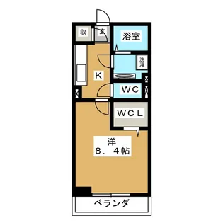 シンディパレス【2階】の間取り