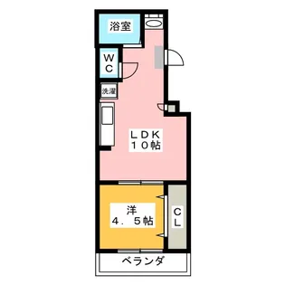 武政マンション【2階】の間取り