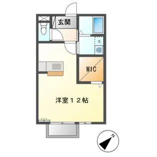 マルカート松阪【2階】の間取り