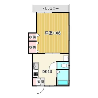 メゾンE【1階】の間取り