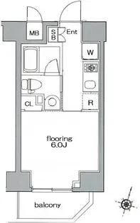 グランヴァン板橋本町II【5階】の間取り
