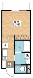 Signpost弥生II【1階】の間取り