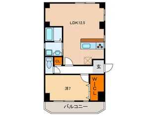 吉田マンションの間取り