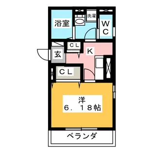 Ohana湘南【1階】の間取り