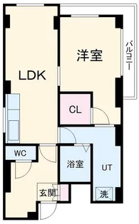 Fleurouge【4階】の間取り